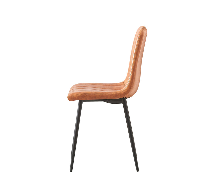 Theo Chair Tan Faux Leather