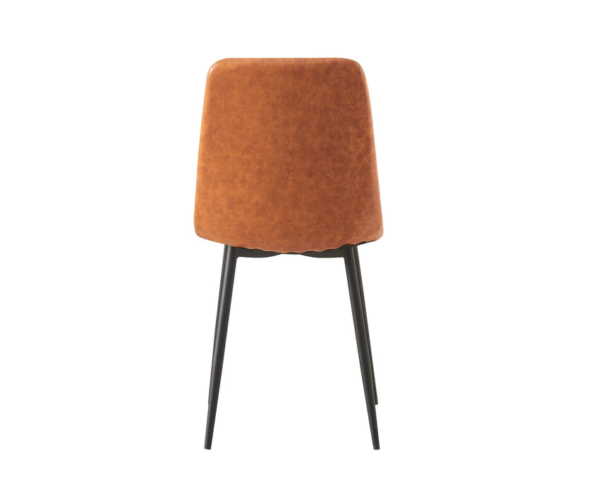 Theo Chair Tan Faux Leather