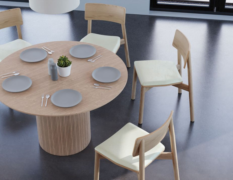 Poppy Dining Table - Natural - 120cm