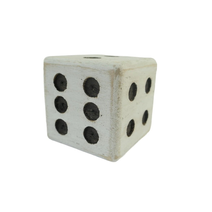 Whitewash Square Dice