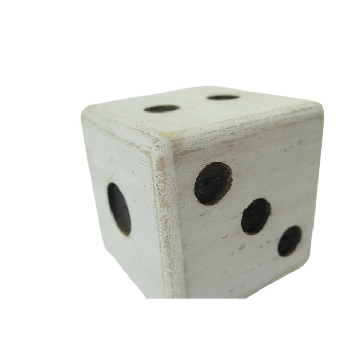 Whitewash Square Dice