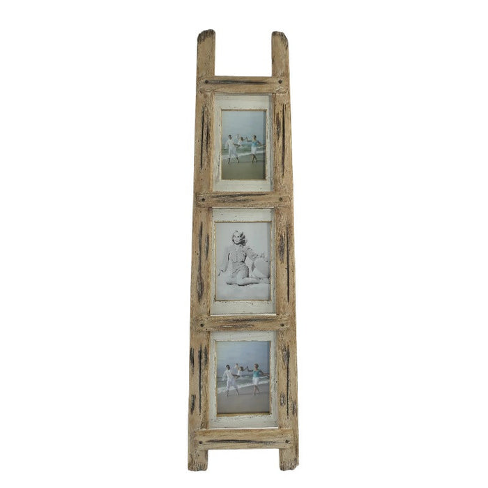 Handcrafted 'Ladder' Floor/Wall 4x6/5x7" Photoframes