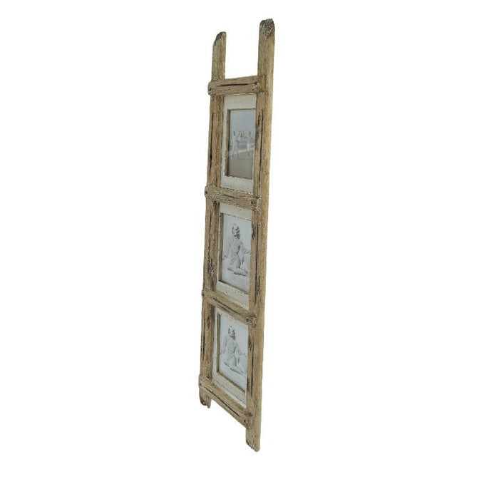 Handcrafted 'Ladder' Floor/Wall 4x6/5x7" Photoframes