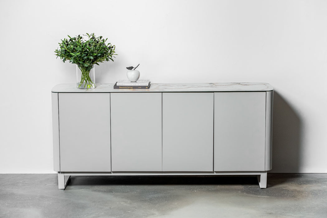 Merano Sideboard Milan White Marble