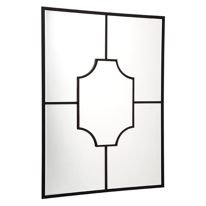 Cafe Lighting and Living Boyd Wall Mirror - Black