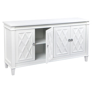 Cafe Lighting and Living Plantation Buffet - White
