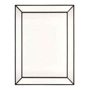 Zeta Wall Mirror - Large Black