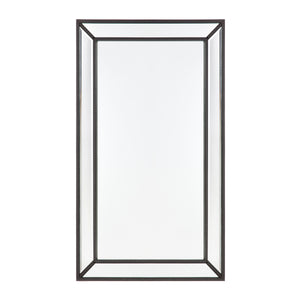 Zeta Wall Mirror - Medium Black