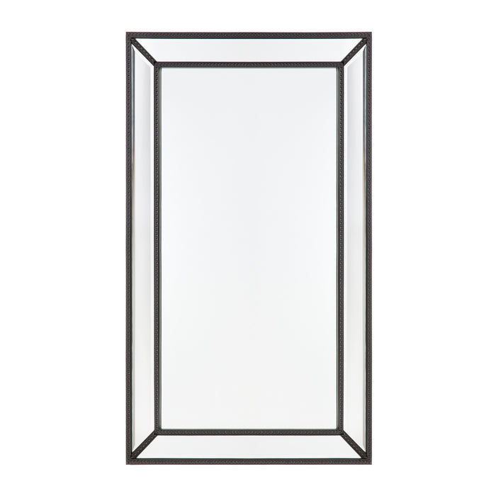 Zeta Wall Mirror - Medium Black