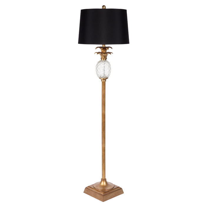 Langley Floor Lamp - Antique Gold