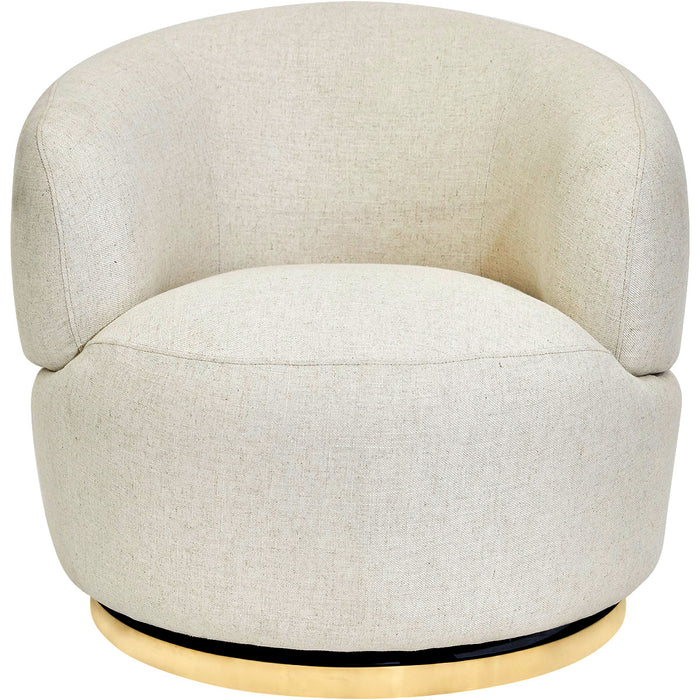 Cafe Lighting and Living Tubby Swivel Arm Chair