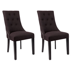 Cafe Lighting and Living London Dining Chair Set of 2