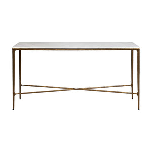 Cafe Lighting and Living Heston Marble Console Table - Medium