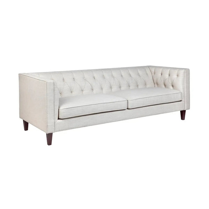 Cafe Lighting and Living Tuxedo 3 Seater Tufted Sofa