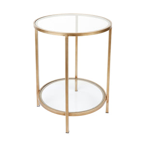 Cafe Lighting and Living Cocktail Glass Round Side Table