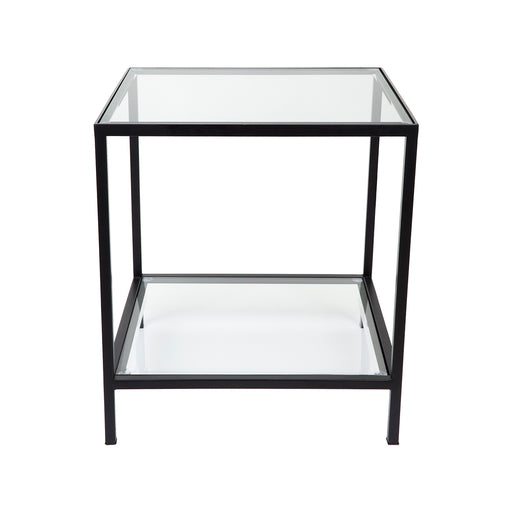 Cafe Lighting and Living Cocktail Glass Square Side Table