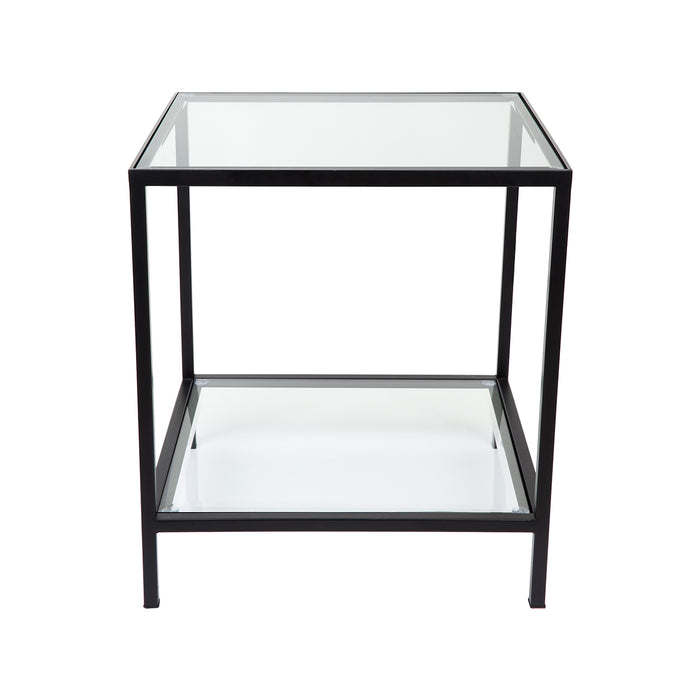 Cafe Lighting and Living Cocktail Glass Square Side Table