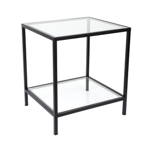 Cafe Lighting and Living Cocktail Glass Square Side Table