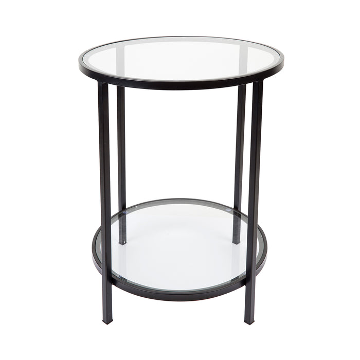 Cafe Lighting and Living Cocktail Glass Round Side Table