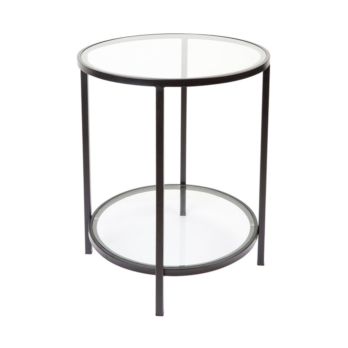 Cafe Lighting and Living Cocktail Glass Round Side Table