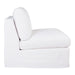 Cafe Lighting and Living Birkshire Slip Cover Occasional Chair - White Linen