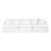 Cafe Lighting and Living Birkshire Slip Cover Modular Sofa - White Linen