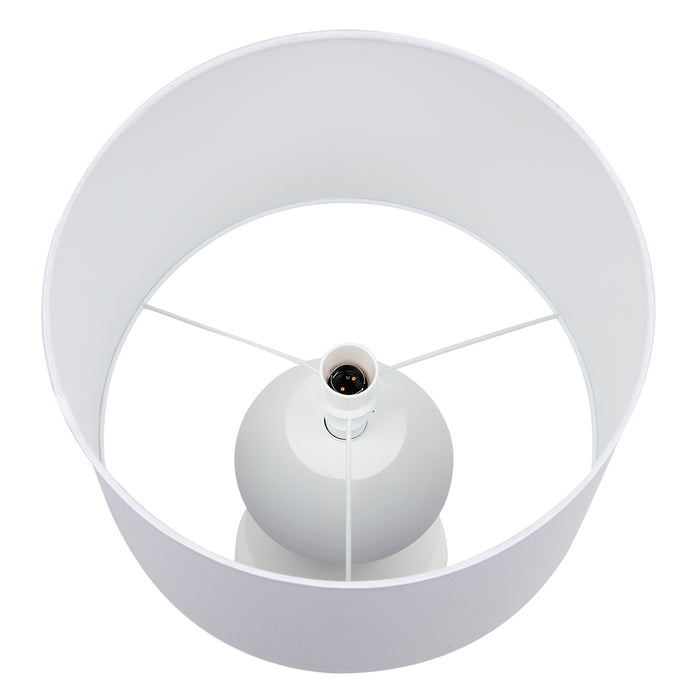 Abstract Table Lamp - White