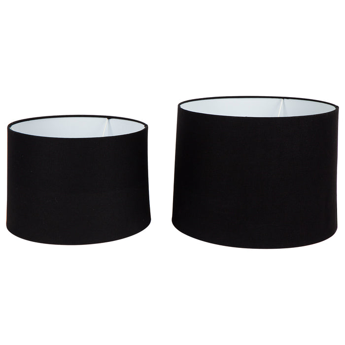 Capella Tapered Shade - Tall Black