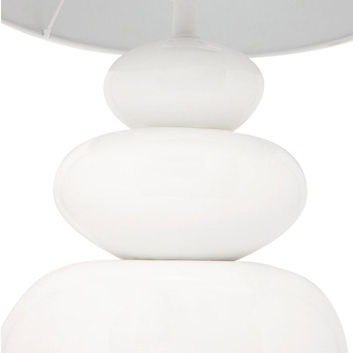 Koa Table Lamp - White Matt Ceramic