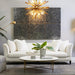 Cafe Lighting and Living Heston Round Marble Coffee Table