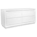 Cafe Lighting and Living Balmain 4 Drawer Oak Chest - White