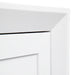 Cafe Lighting and Living Balmain 4 Drawer Oak Chest - White