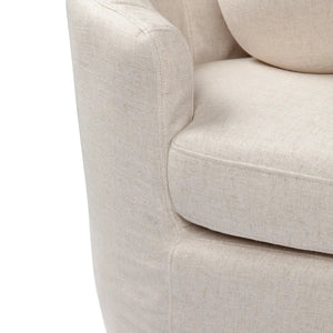 Cafe Lighting and Living Elle 3 Seater Slip Cover Sofa