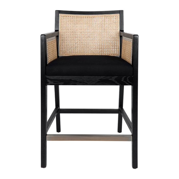 Cafe Lighting and Living Kane Rattan Kitchen Stool