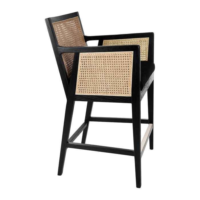 Cafe Lighting and Living Kane Rattan Kitchen Stool