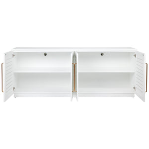 Cafe Lighting and Living Loft Oak Buffet - White