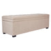 Cafe Lighting and Living Soho Storage Bench Ottoman