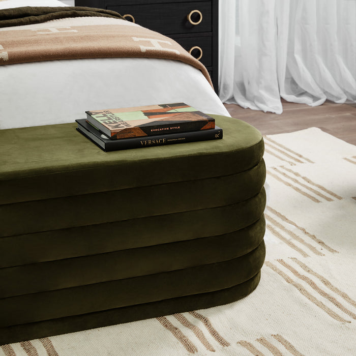 Demi Storage Bench Ottoman