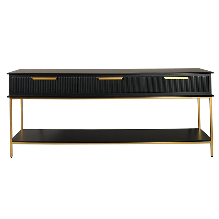 Aimee Console Table - Large Black