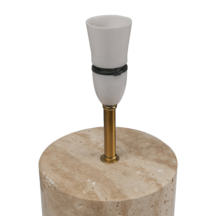 Pisano Travertine Table Lamp