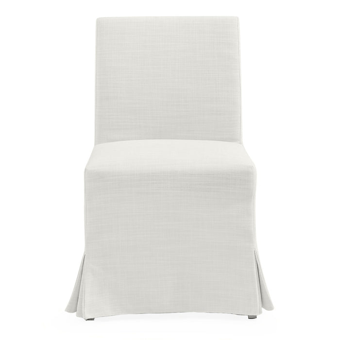 Brighton Slip Cover Dining Chair - White Linen