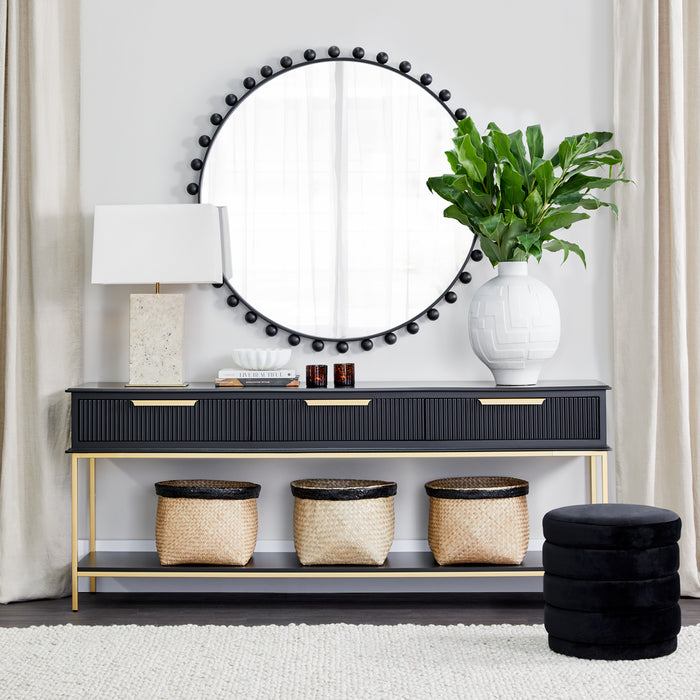 Birchgrove Wall Mirror - Black