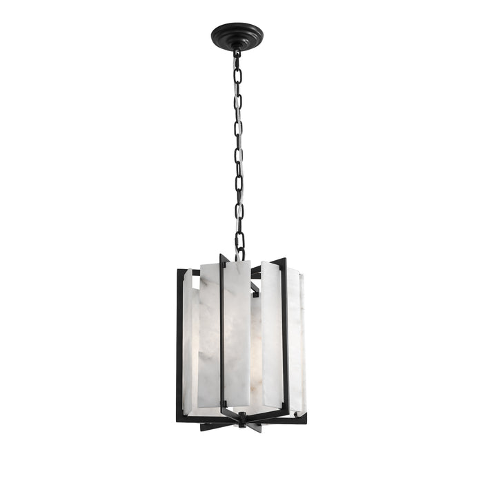 Palermo Alabaster Pendant - Black