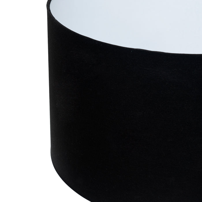 Larissa Drum Shade - Large Black