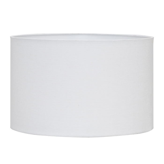 Larissa Drum Shade - Medium White