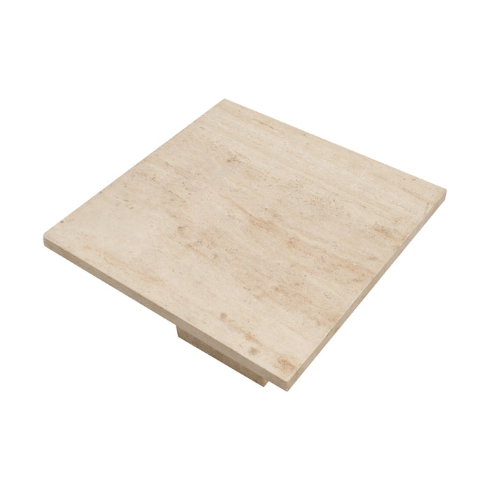 Atlas Travertine Coffee Table - Small