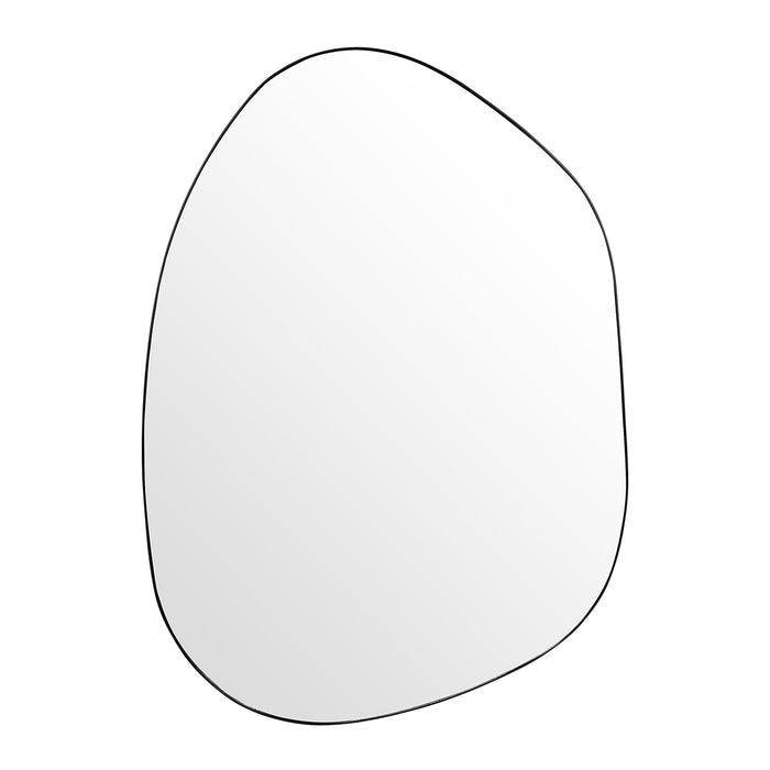 Pollock Wall Mirror - Small Black