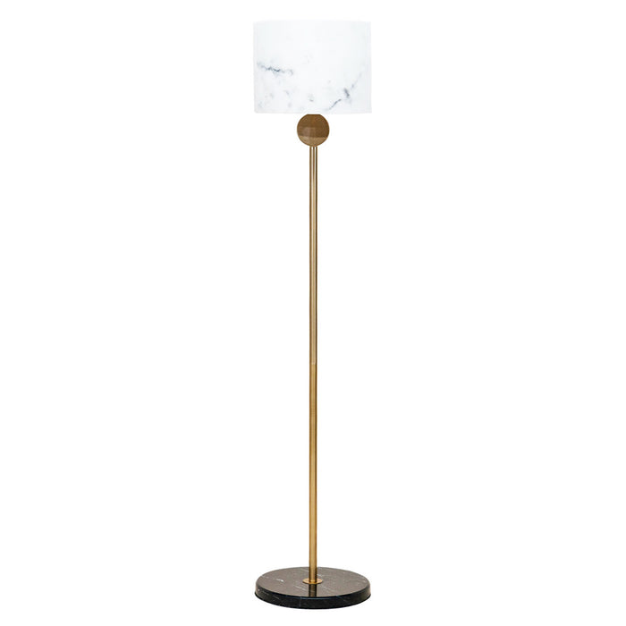 Saratoga Floor Lamp - Brass