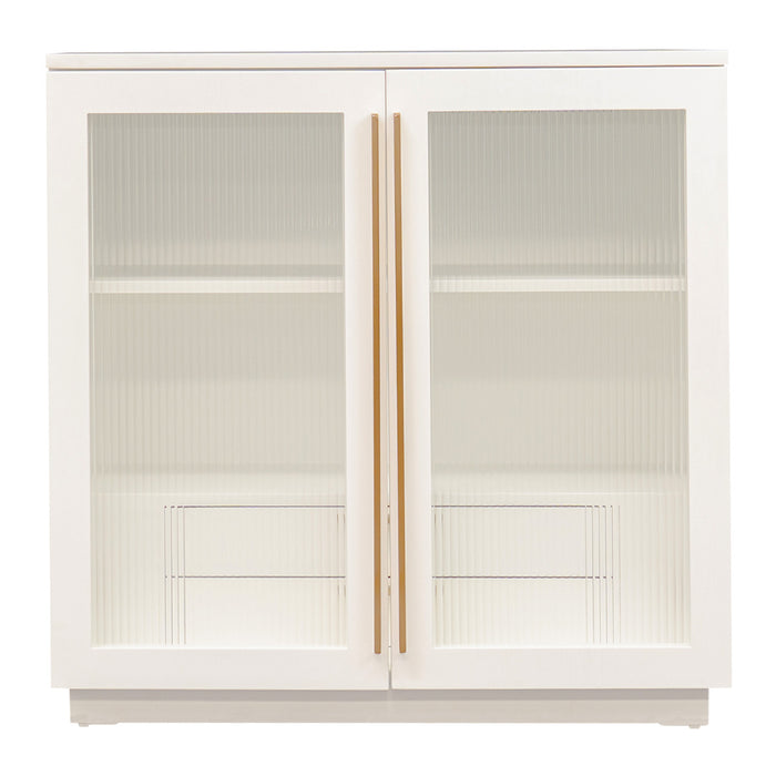 Santiago Bar Cabinet - White