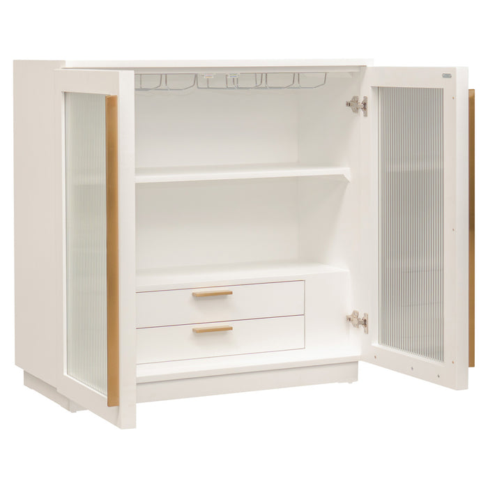 Santiago Bar Cabinet - White